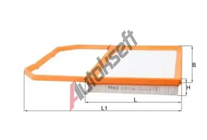 MAHLE Vzduchov filtr MAO LX 4632, LX 4632