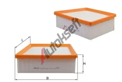 MAHLE Vzduchov� filtr MAO LX 4638, LX 4638