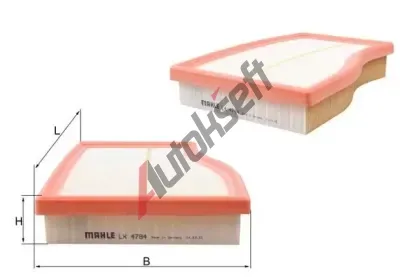 MAHLE Vzduchov filtr MAO LX 4784, LX 4784