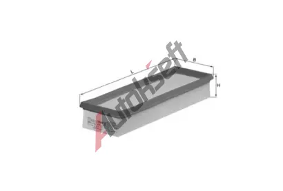 MAHLE Vzduchov filtr MAO LX 488, LX 488