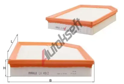 MAHLE Vzduchov filtr MAO LX 4912, LX 4912