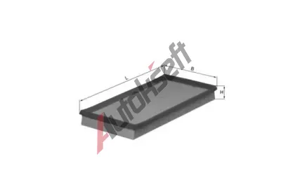 MAHLE Vzduchov filtr MAO LX 503, LX 503