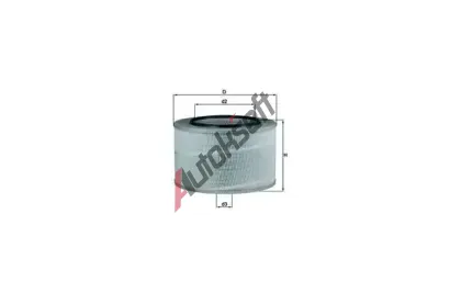 MAHLE Vzduchový filtr MAO LX 507, LX 507 MAHLE Vzduchový filtr MAO LX 507, LX 507