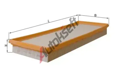 MAHLE Vzduchov filtr MAO LX 522, LX 522