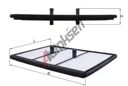 MAHLE Vzduchov filtr MAO LX 5364, LX 5364