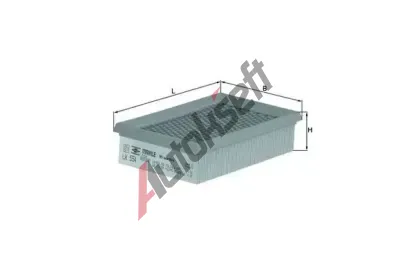 MAHLE Vzduchov filtr MAO LX 554, LX 554