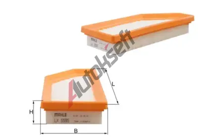 MAHLE Vzduchov filtr MAO LX 5595, LX 5595