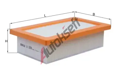 MAHLE Vzduchov filtr MAO LX 5596, LX 5596