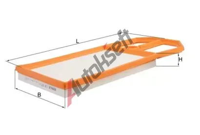 MAHLE Vzduchov filtr MAO LX 571/1, LX 571/1
