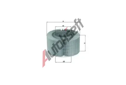 MAHLE Vzduchov filtr MAO LX 578, LX 578