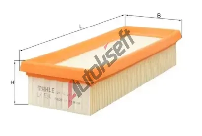 MAHLE Vzduchov filtr MAO LX 580, LX 580