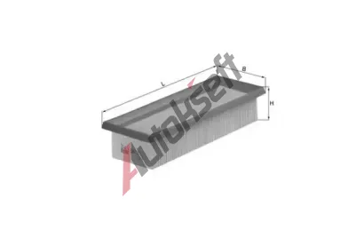 MAHLE Vzduchov filtr MAO LX 581, LX 581