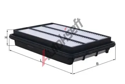 MAHLE Vzduchový filtr MAO LX 5820, LX 5820 MAHLE Vzduchový filtr MAO LX 5820, LX 5820