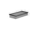 Vzduchový filtr MAHLE ‐ MAO LX 583 Vzduchový filtr MAHLE ‐ MAO LX 583