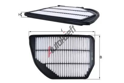 MAHLE Vzduchový filtr MAO LX 5858, LX 5858 MAHLE Vzduchový filtr MAO LX 5858, LX 5858