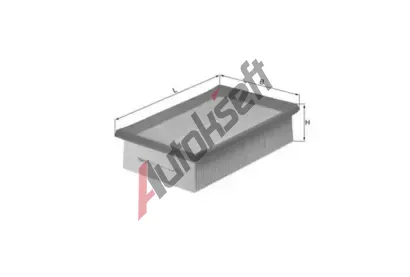 MAHLE Vzduchov filtr MAO LX 618, LX 618