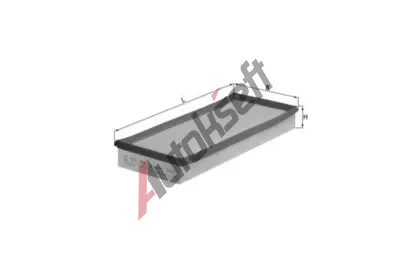 MAHLE Vzduchov filtr MAO LX 662, LX 662
