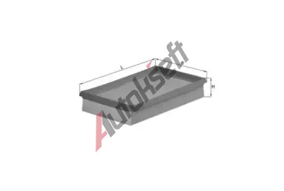 MAHLE Vzduchov filtr MAO LX 663, LX 663