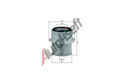 MAHLE Vzduchov filtr MAO LX 673, LX 673