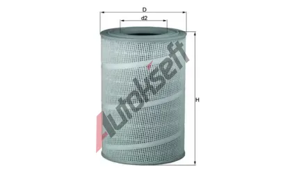 MAHLE Vzduchov filtr MAO LX 714, LX 714