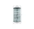 Vzduchov filtr MAHLE ‐ MAO LX 7210/7