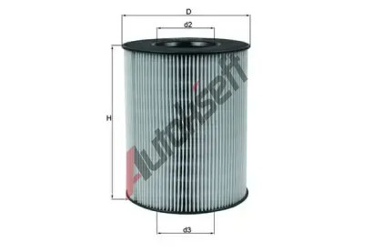 MAHLE Vzduchov filtr MAO LX 794, LX 794