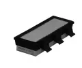 MAHLE Vzduchov filtr MAO LX 824, LX 824