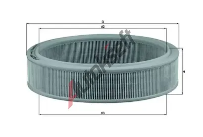 MAHLE Vzduchov filtr MAO LX 853, LX 853