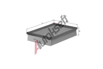 MAHLE Vzduchov filtr MAO LX 856, LX 856
