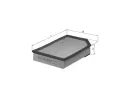 Vzduchov filtr MAHLE ‐ MAO LX 868