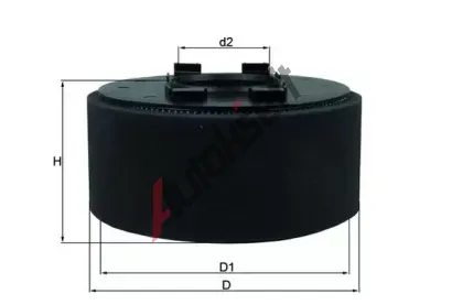 MAHLE Vzduchov� filtr MAO LX 870, LX 870