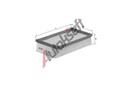MAHLE Vzduchov filtr MAO LX 933/2, LX 933/2