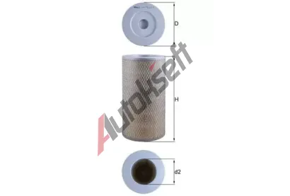 MAHLE Vzduchov filtr MAO LX 941, LX 941