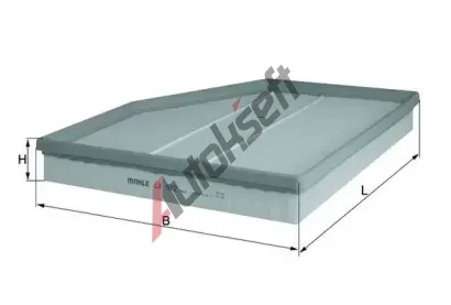 MAHLE Vzduchov filtr MAO LX 982, LX 982