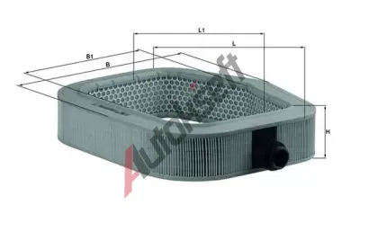 MAHLE Vzduchov filtr MAO LX 990, LX 990
