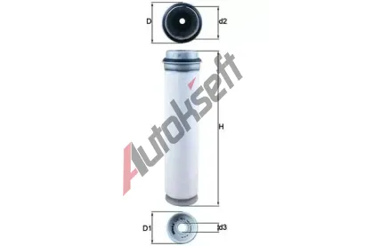 MAHLE Filtr sekundárního vzduchu MAO LXS 40/1, LXS 40/1 MAHLE Filtr sekundárního vzduchu MAO LXS 40/1, LXS 40/1