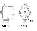 MAHLE Alterntor MAO MG 477, MG 477