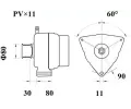 MAHLE Alterntor MAO MG 793, MG 793
