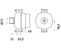 MAHLE Alterntor MAO MG 797, MG 797