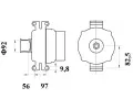 Alterntor MAHLE ‐ MAO MG 799