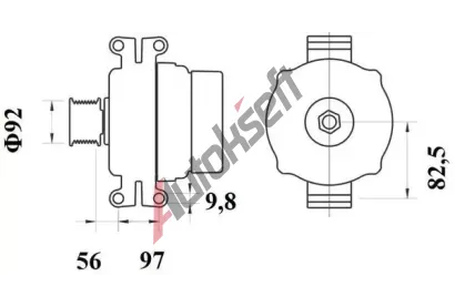 MAHLE Alterntor MAO MG 799, MG 799