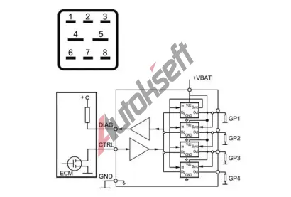 MAHLE dic jednotka doby haven MAO MHG 13, MHG 13