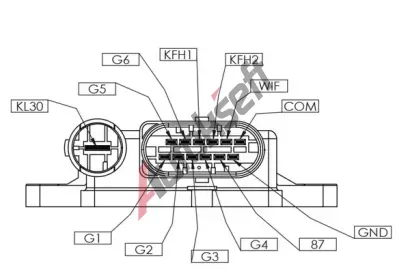 MAHLE ��dic� jednotka doby �haven� MAO MHG 60, MHG 60