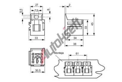 MAHLE Sokl rel� MAO MRC 4, MRC 4