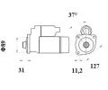 MAHLE Startr MAO MS 1035, MS 1035