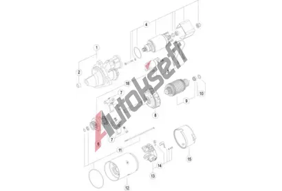 MAHLE Startr MAO MS 423, MS 423