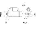 MAHLE Startr MAO MS 759, MS 759