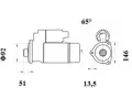 MAHLE Startr MAO MS 998, MS 998