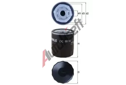 MAHLE Olejov filtr MAO OC 1014, OC 1014