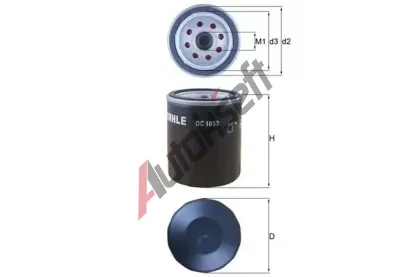 MAHLE Olejov filtr MAO OC 1053, OC 1053